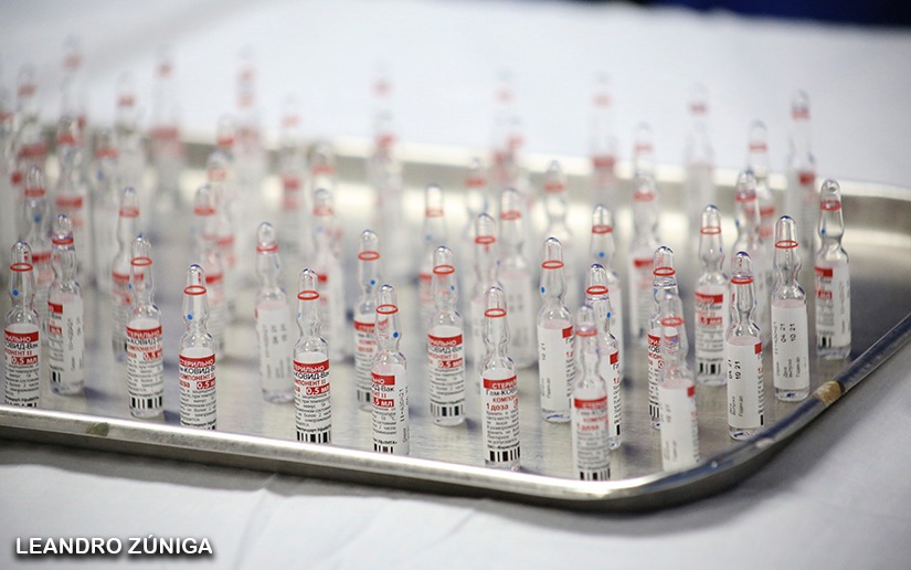 Nicaragua recibe nuevo embarque de 100 mil dosis de vacunas Sputnik V
