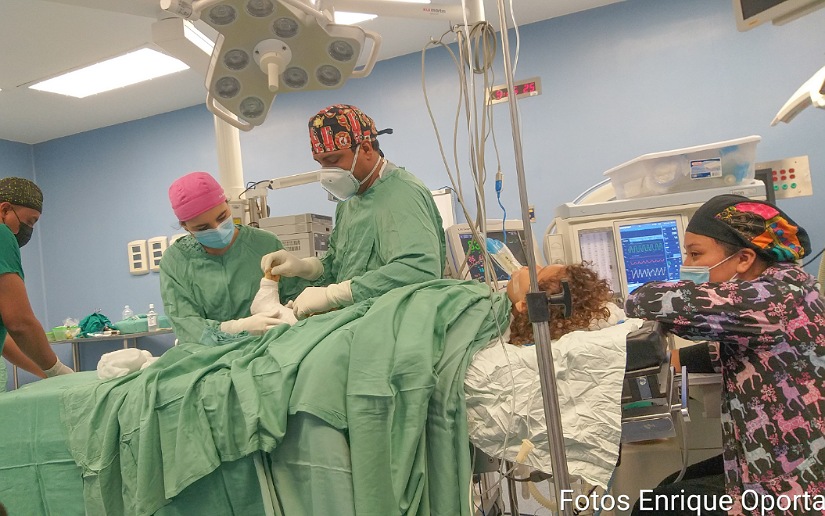 Realizan jornada de cirugías ortopédicas pediátricas en Managua