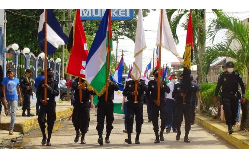 Evento educativo del pueblo indígena rama con participación nacional