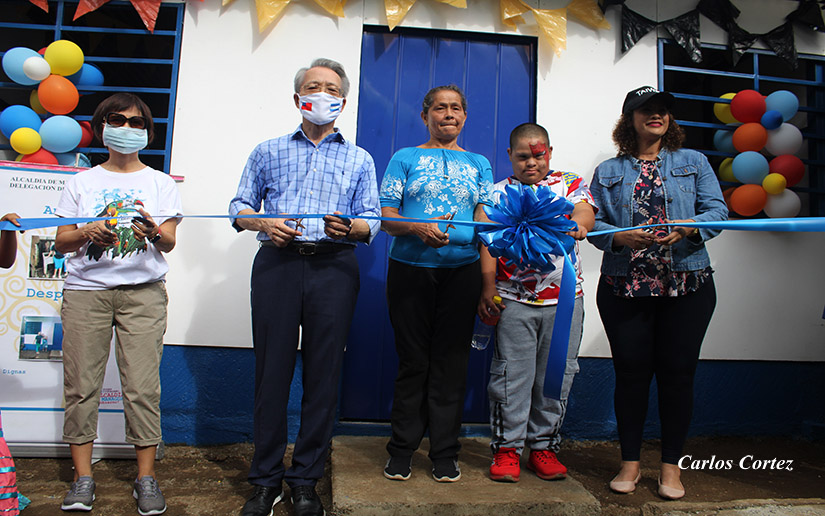 Alcaldía de Managua y Taiwán entregan vivienda a familia que perdió todo en un incendio