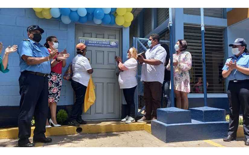 Relanzan la Comisaría de la Mujer en Tisma, Masaya
