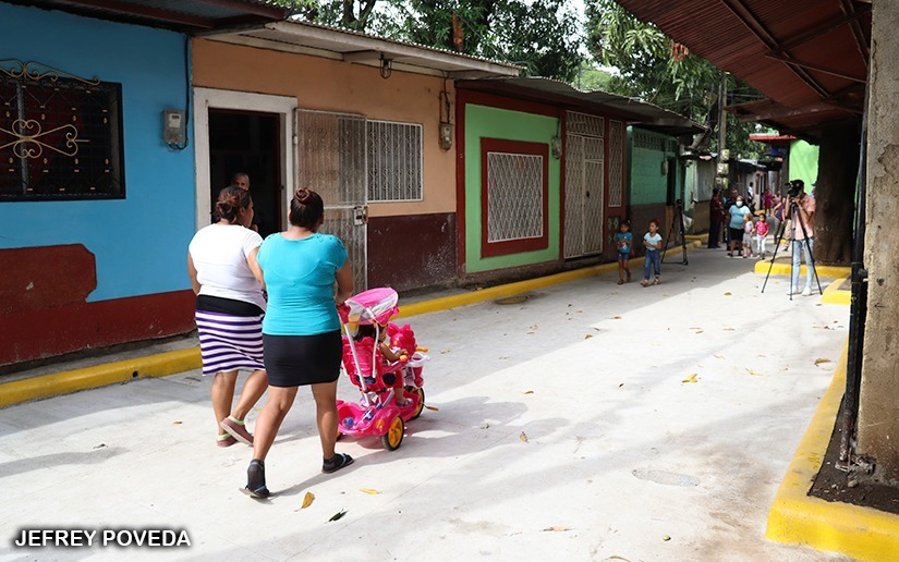 Obras de mejoramiento para familias del barrio Benedicto Valverde
