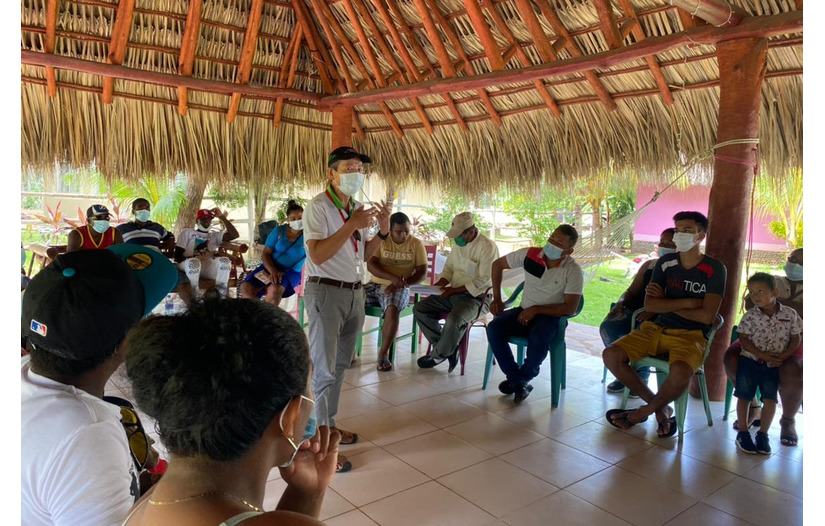 Exitoso intercambio entre cooperativas acuícolas del Caribe Sur