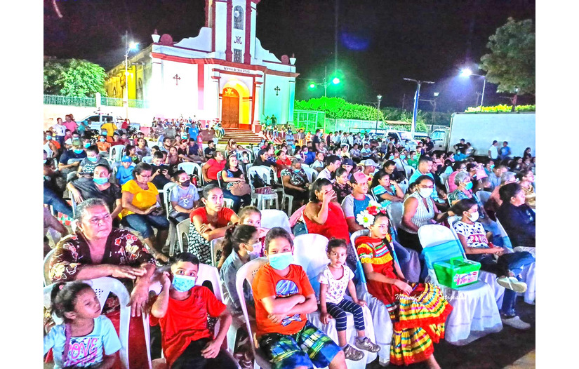 Espléndida gala regional de danza y coros en Chichigalpa