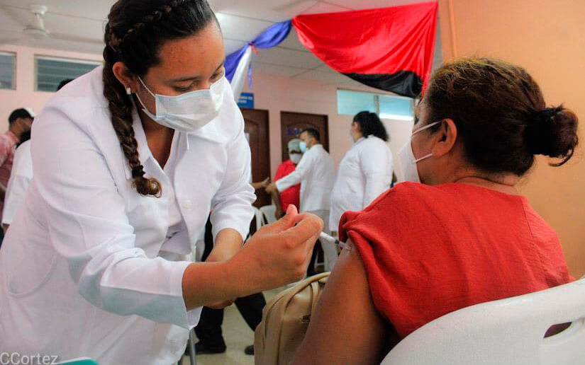 Managua y Granada: Puestos de vacunación contra el covid 19 