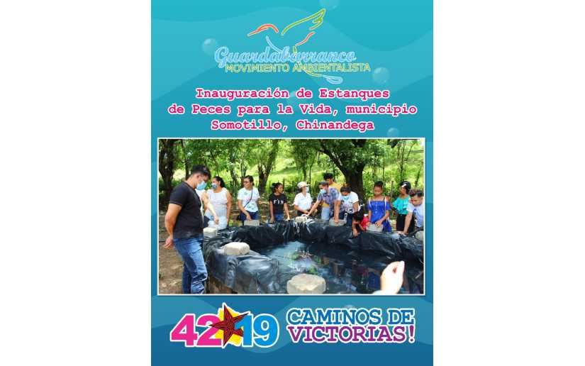 Inauguración de Estanques de Peces en Somotillo