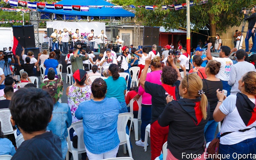 Juventud Sandinista le canta a Julio Buitrago, padre de la Resistencia Urbana
