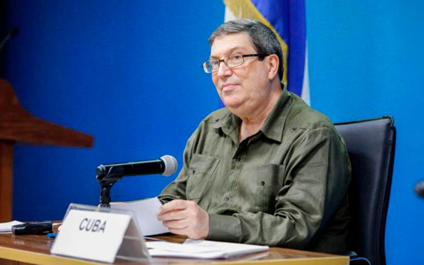 Saludo del compañero Bruno Rodríguez Parrilla Ministro de Relaciones Exteriores de Cuba