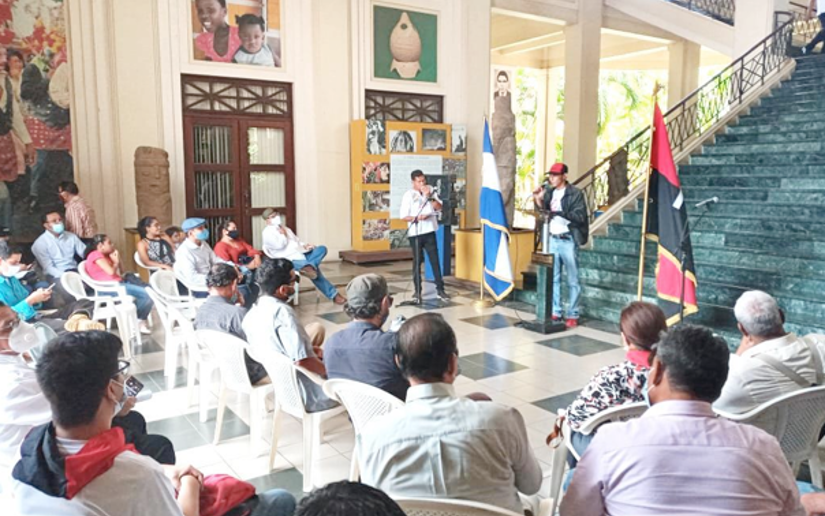  Palacio de la Cultura celebra el 42/19 de Nicaragua