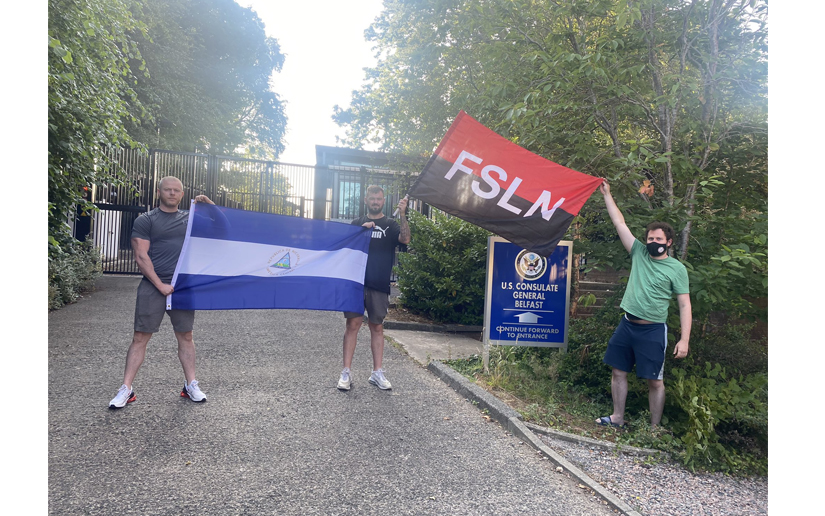 Partido de los Trabajadores de Irlanda celebran el 42/19