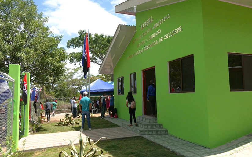 Inauguran centro de Gestión Ambiental Augusto C. Sandino en la Península de Chiltepe