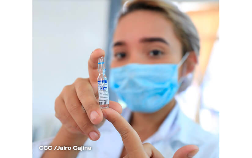 Vacunación contra la covid 19 en Managua y Chinandega para este 23 de julio