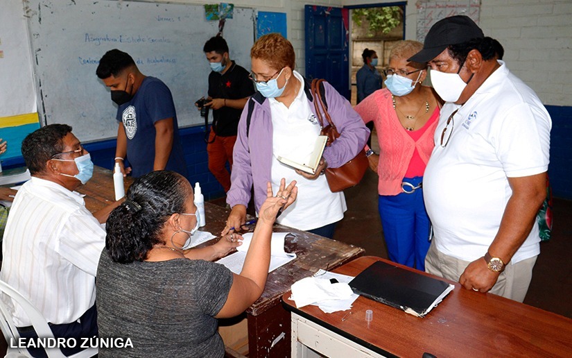 Técnicos electorales del CSE brindan acompañamiento al proceso de verificación ciudadana