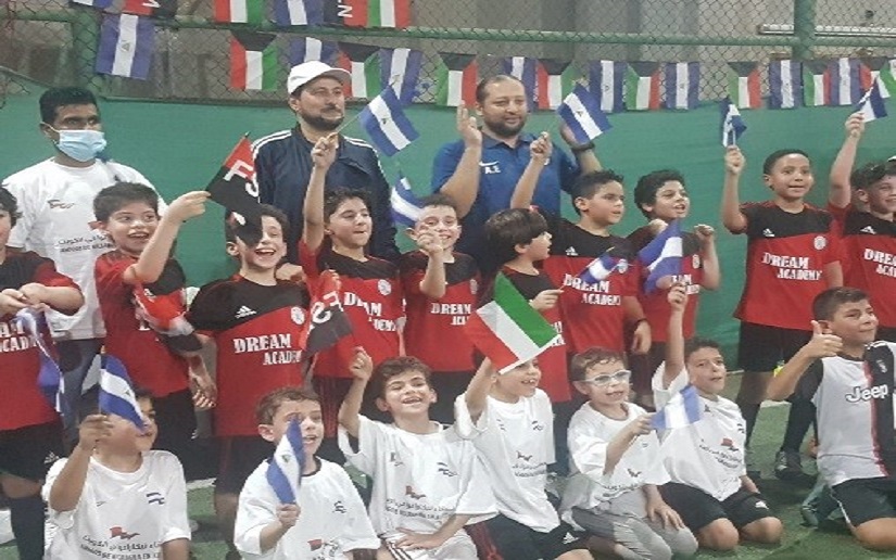 Liga Sandino en celebración del 42/19 en Kuwait