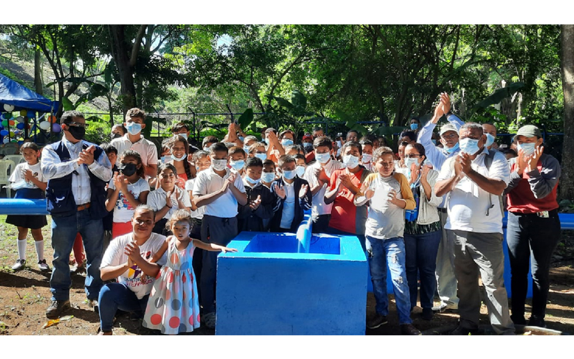 Inauguran pozo en Monte Tabor, Managua