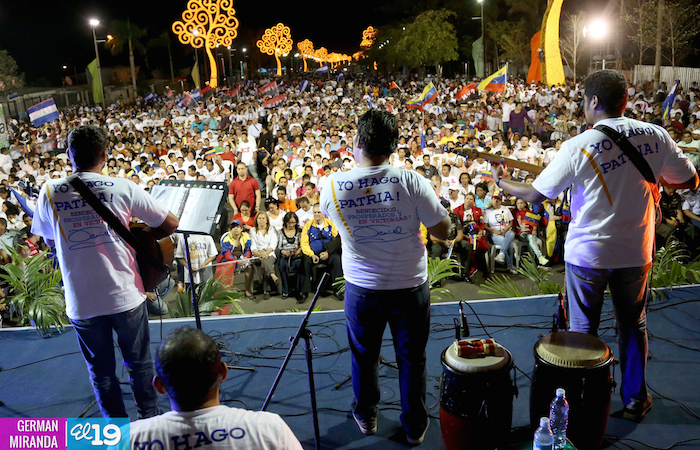 Nicaragua le canta al Comandante Eterno Hugo Chávez
