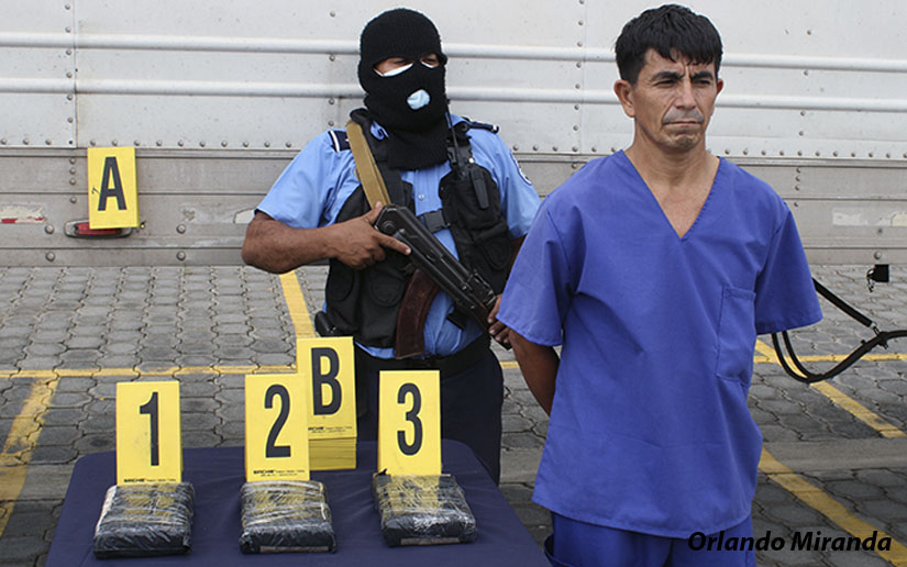Detienen a salvadoreño con 3 kilos de cocaína valorada en 75 mil dólares