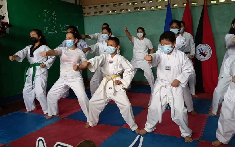 Movimiento Deportivo Alexis Argüello inaugura Academia de Taekwondo 