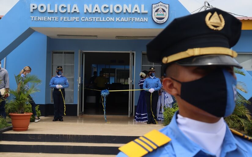 Policía Nacional inaugura kiosko tecnológico en Nandaime