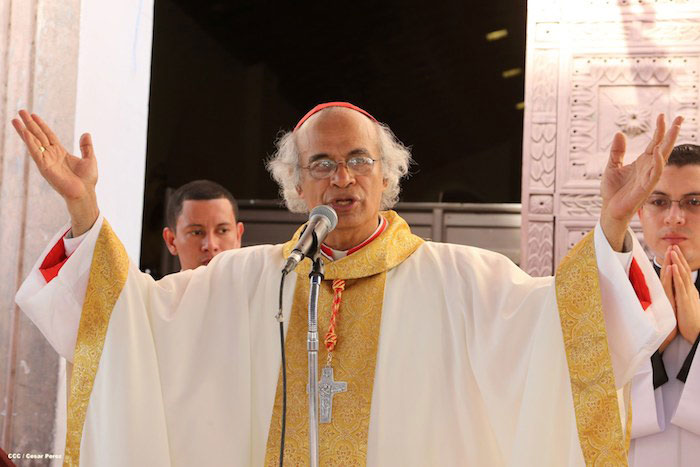 Jinotepe da gran recibimiento a Cardenal José Leopoldo Brenes