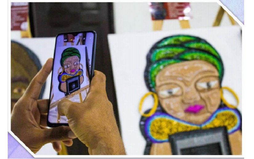 Pintura en el Espacio de Arte y Cultura Juvenil “Los Muchachos”.