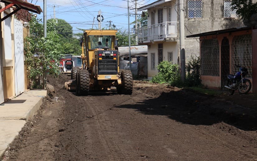 El barrio concepción de María en Managua estrenará nuevas calles