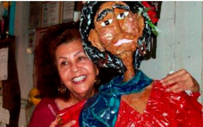  Indiana Robleto destacada maestra y artista de la plástica deja un gran legado