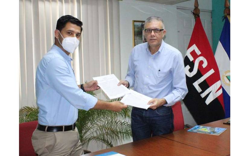 Enacal firma contrato para automatización  de equipos de bombeo en Managua