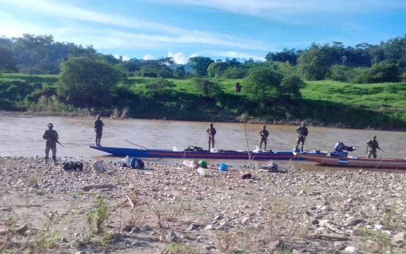 Ejército de Nicaragua: Retención de personas y ocupación de armas 