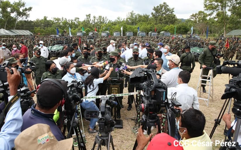 Ejército de Nicaragua brindará acompañamiento al proceso electoral de noviembre
