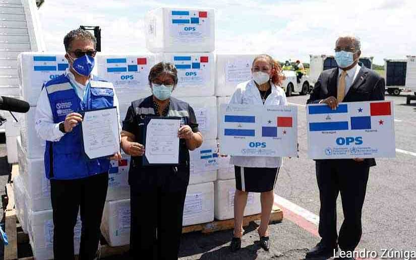 Panamá dona a Nicaragua más de 200 mil dosis de vacunas AstraZeneca