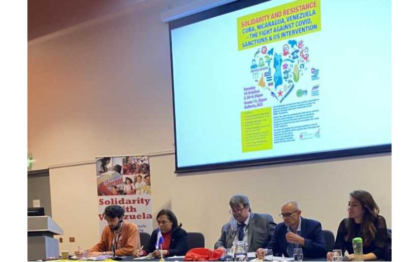 Nicaragua en conferencia anual Sindicato Unite de Reino Unido