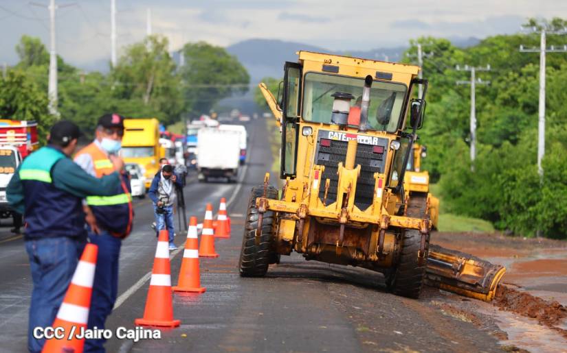 160 kilómetros de caminos productivos se han reparado en la última semana