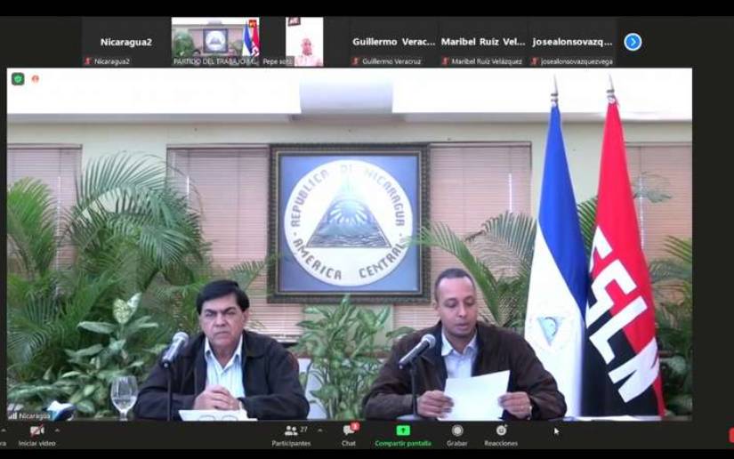 Nicaragua en el XXV Seminario Internacional: “Los Partidos y una Nueva Sociedad”