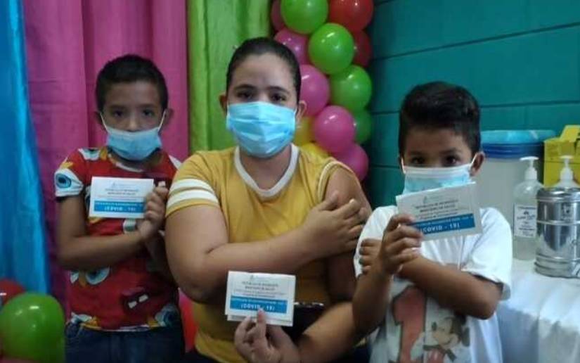 Nicaragua: Masiva participación en jornada de vacunación contra la Covid-19