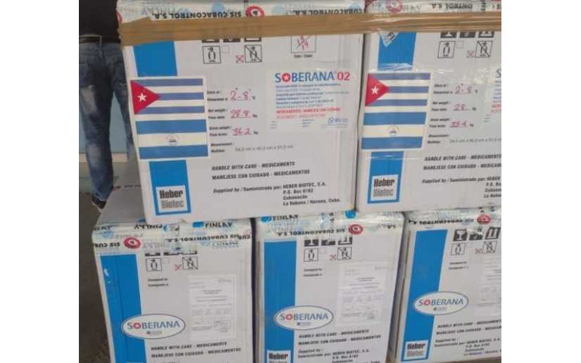 Cuba envía a Nicaragua nueva carga de vacunas anti-covid-19 Soberana02 