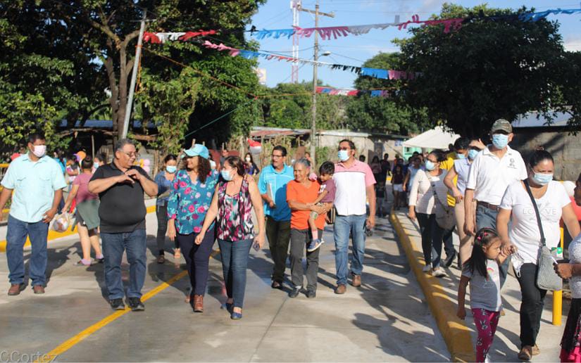 Proyecto de mejoramiento vial llega al barrio Colinas del Memorial Sandino