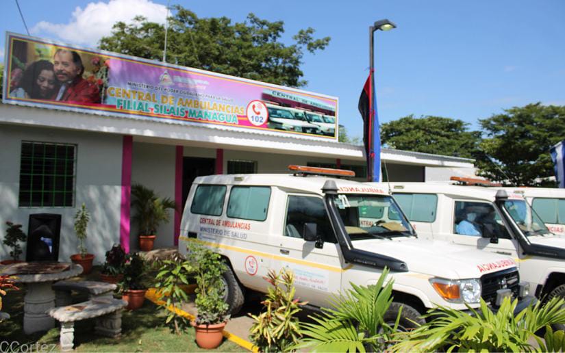 Silais-Managua cuenta con nueva central de ambulancias para distritos 6 y 7