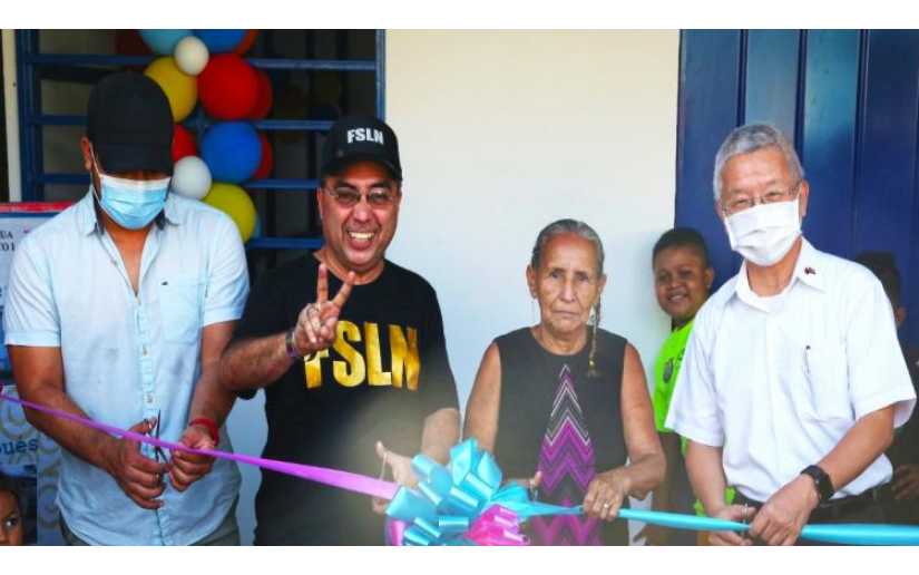 Alcaldía de Managua y Taiwán entregan vivienda nueva