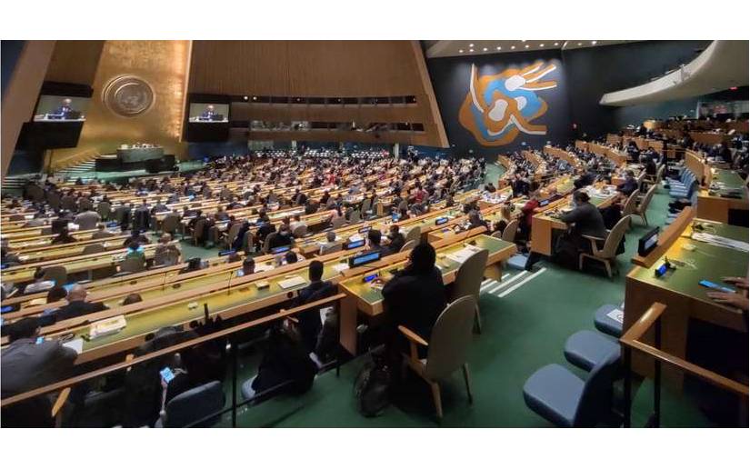 Victoria de Nicaragua en Asamblea General de Naciones Unidas