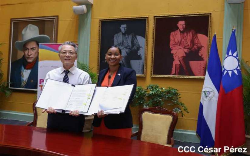 Nicaragua y Taiwán firman convenio para desarrollar el turismo sostenible