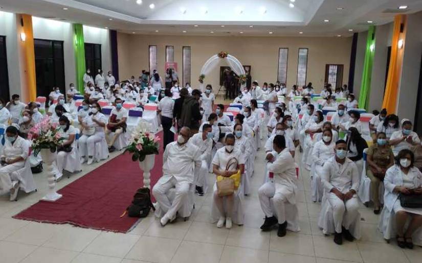 Celebran promoción de 120 operadores de la Central de Equipos del Silais Managua