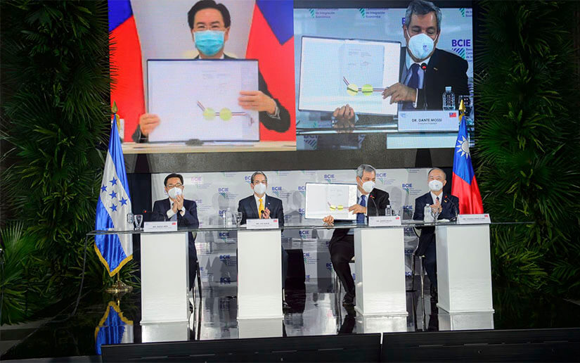 Nicaragua en ceremonia virtual de suscripción de nuevo Fondo BCIE -Taiwán