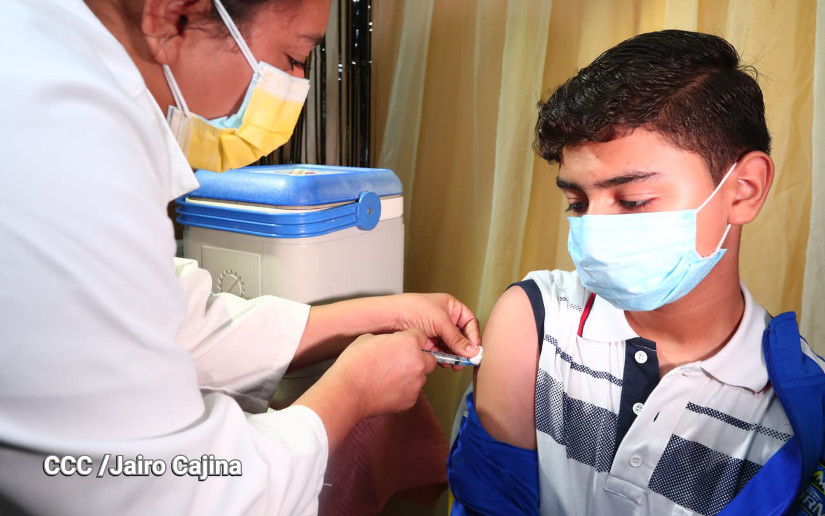 Nicaragua avanza con el 60% de vacunación voluntaria contra la Covid-19