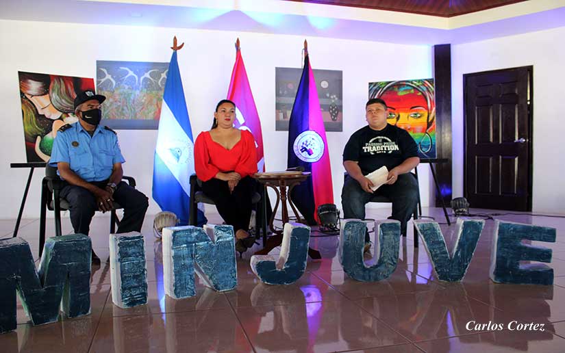 Minjuve promueve cultura de paz en la juventud nicaragüense
