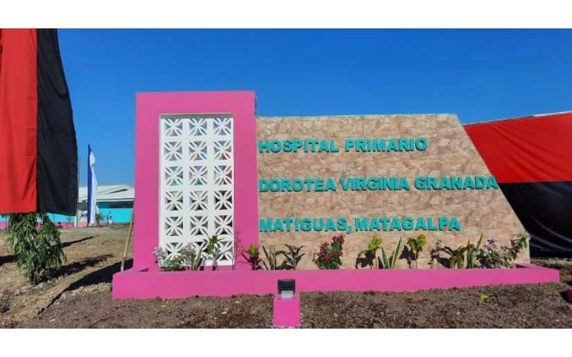 Buen gobierno inaugura moderno Hospital Primario en Matiguás