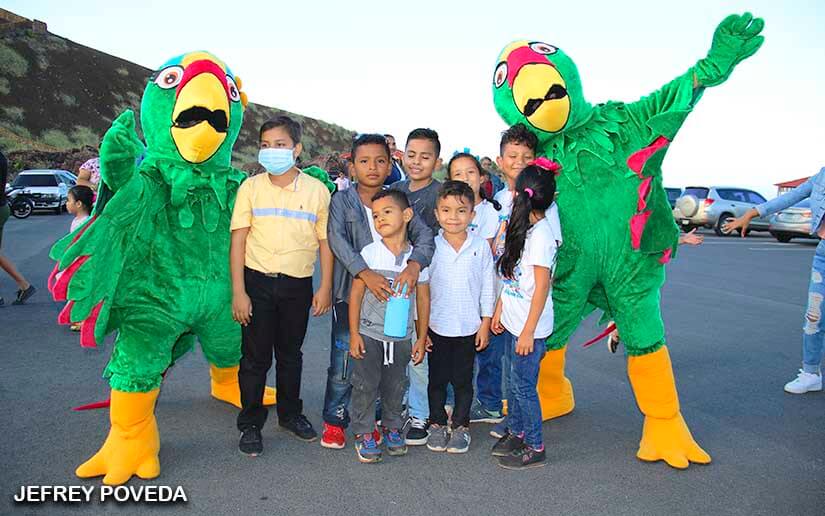 Celebran Festival Ambiental Juntos Conservamos los Chocoyos del Volcán Masaya