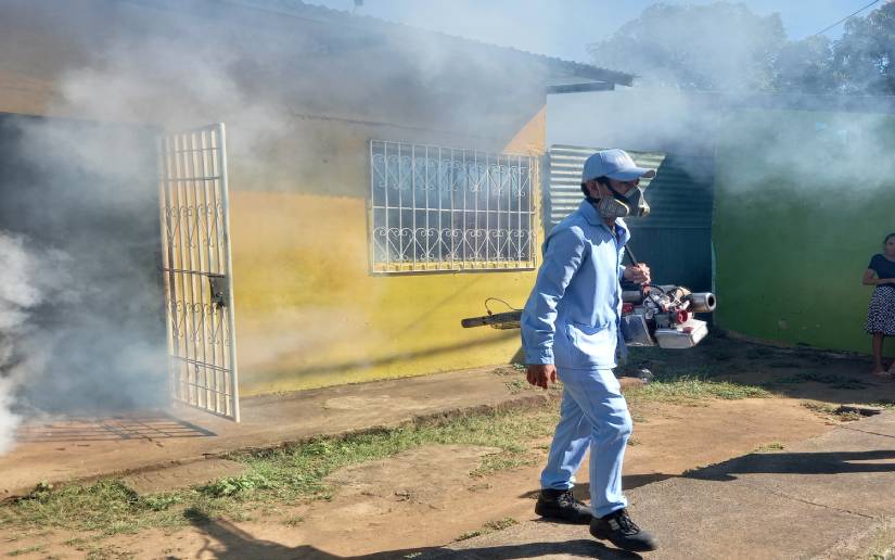 Lucha contra los zancudos no se detiene en Managua