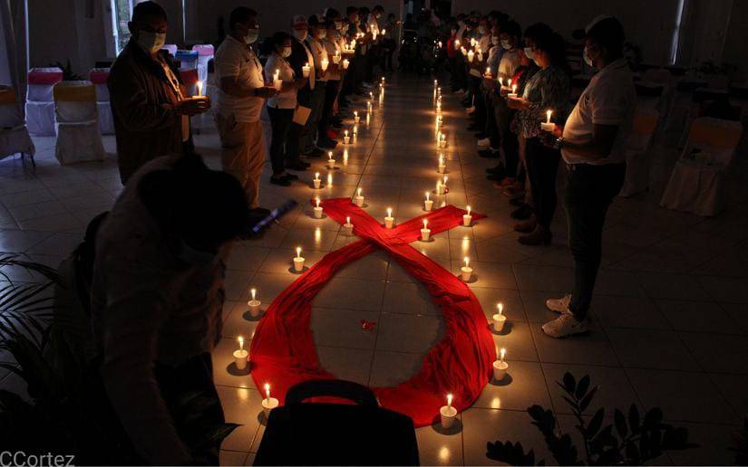 Víctimas del VIH fueron recordados con emotivo encuentro en Managua