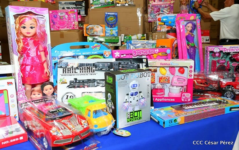 1 millón de juguetes serán entregados a niños de Nicaragua esta navidad
